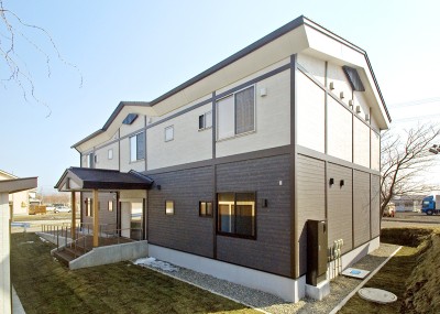 松前町大磯団地新築工事A棟