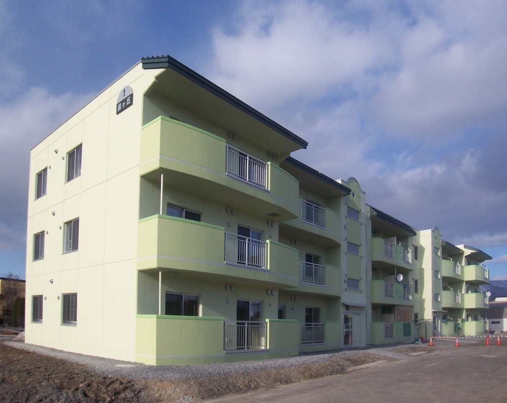 緑ヶ丘団地1号棟新築工事