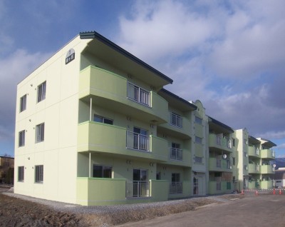 緑ヶ丘団地1号棟新築工事